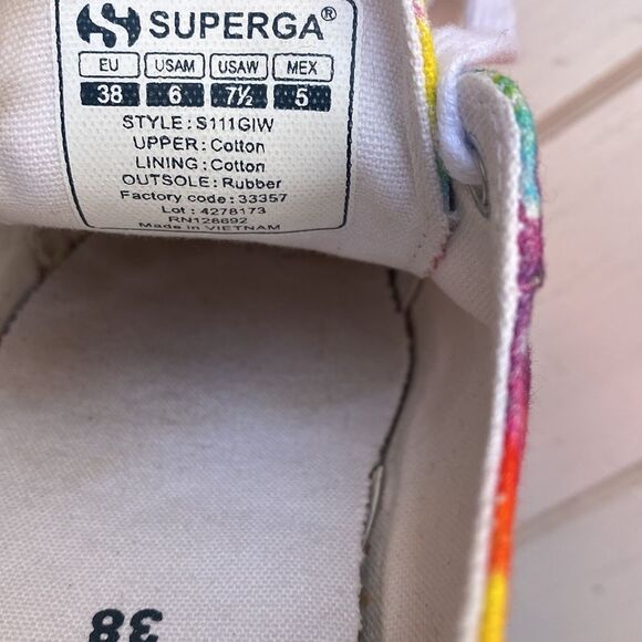 Superga Tie Dye Platform Sneakers - Picture 8 of 15